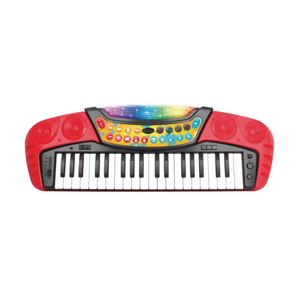 Piano Electrónico de 37 Teclas con Luz y Sonido
