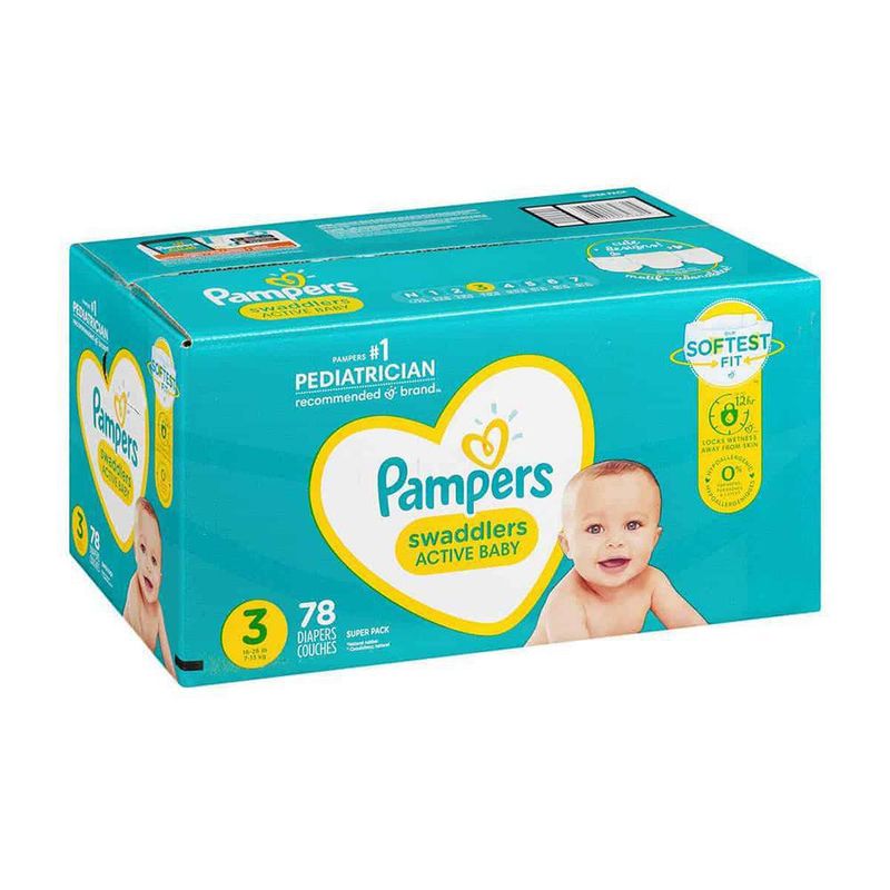 Pañales Desechables Talla 3 78 Unidades