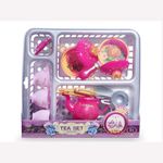 Set de Té Infantil con Cesta y Vajilla