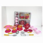 Set de Té Infantil con Cesta y Vajilla