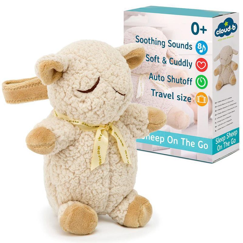 Oveja de Peluche con Sonidos Relajantes para Dormir