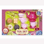 Set de Té Infantil con Cesta y Vajilla