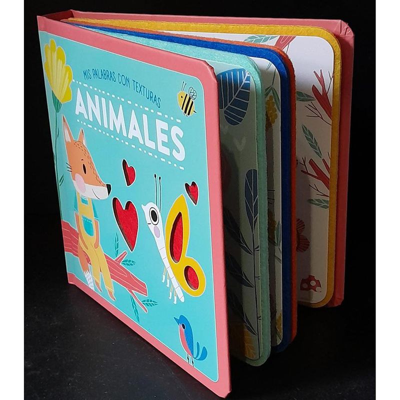Libro Infantil con Texturas de Animales