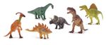 Set de 3 Dinosaurios con Vehículos