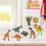 Set de 3 Dinosaurios con Vehículos