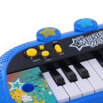 Piano Electrónico de 24 Teclas con Luz y Sonido