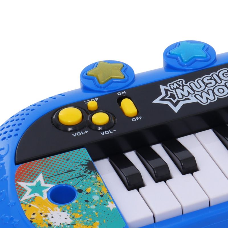 Piano Electrónico de 24 Teclas con Luz y Sonido