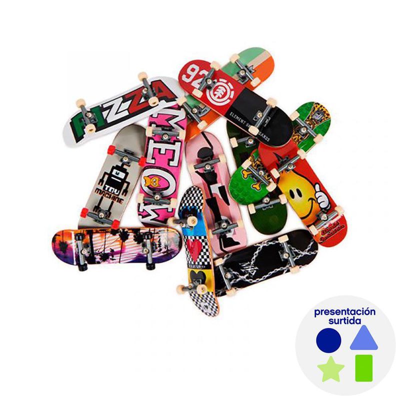 Tabla de Skate de Dedo de 96 Mm con Gráficos Realistas