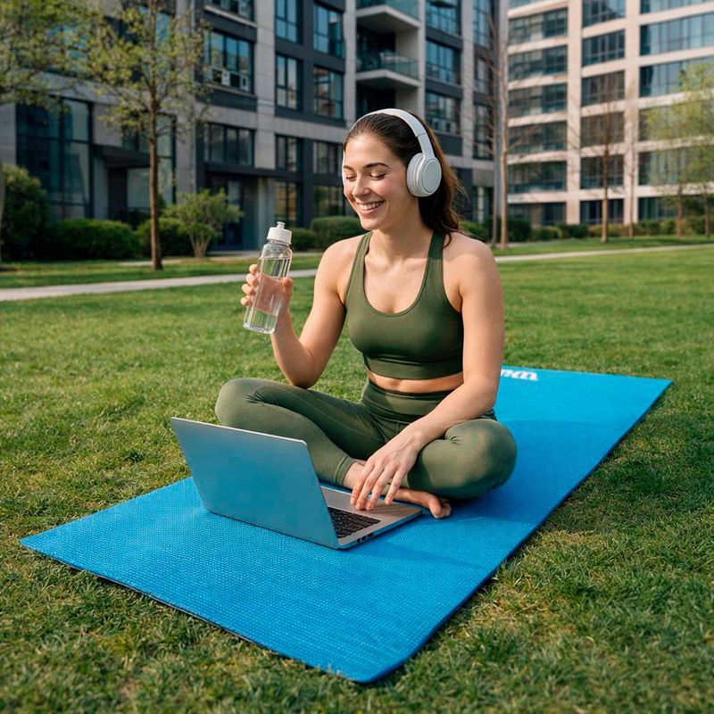 Tapete para Yoga Azul 3 mm