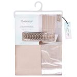 Set de Cortina para Baño con Liner Taupe 14 Pzas