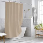 Set de Cortina para Baño con Liner Taupe 14 Pzas