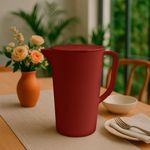 Pichel Rojo con Tapa 2L