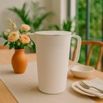 Pichel Blanco con Tapa 2L