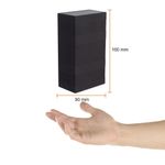 Lámpara Led de Sobreponer en Muro Negra 6 W