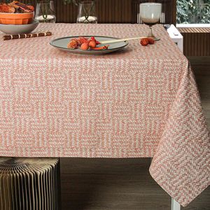 Mantel Cuadrado Basket Brick 180x180 Cm