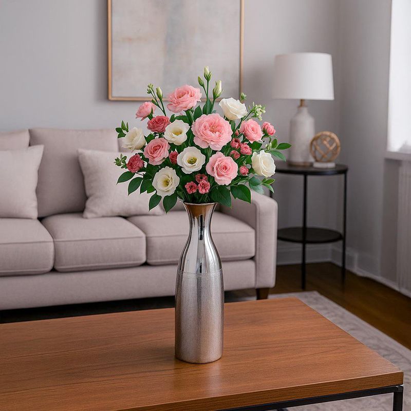 Florero Plateado