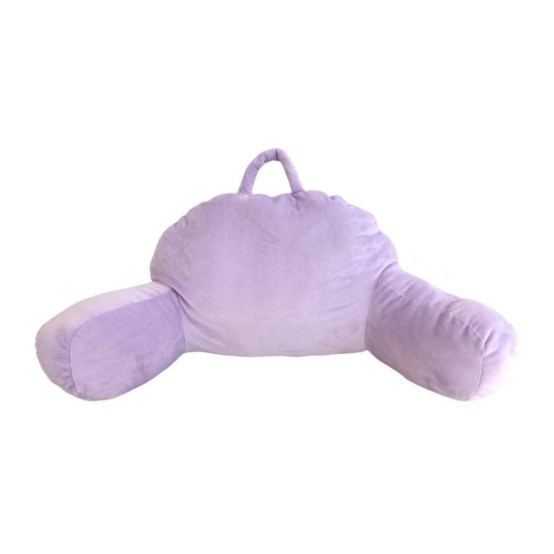 Cojín Lila con Brazos de Apoyo