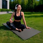 Mat de Yoga Gris de 6 Mm