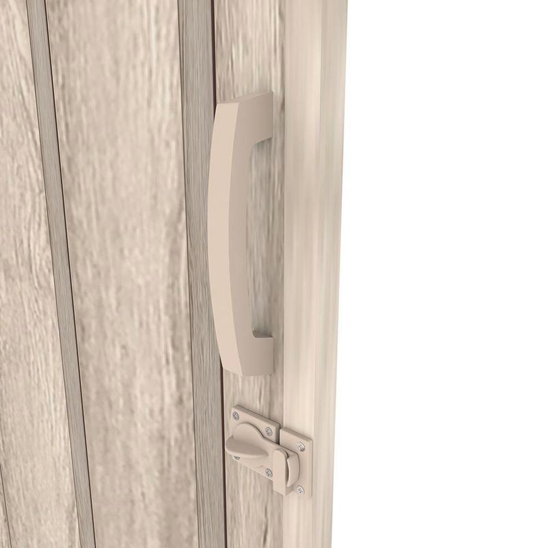 Puerta Plegable de PVC Amalfi Avellana 90 X 210 Cm