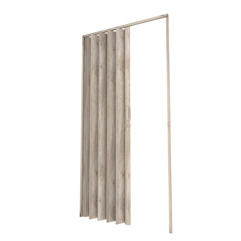Puerta Plegable de PVC Amalfi Avellana 90 X 210 Cm