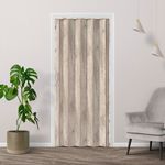 Puerta Plegable de PVC Amalfi Avellana 90 X 210 Cm