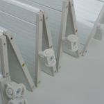 Puerta Plegable de PVC Lugano Blanco 90 X 210 Cm