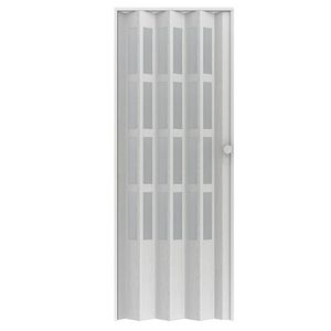 Puerta Plegable de PVC Lugano Blanco 90 X 210 Cm