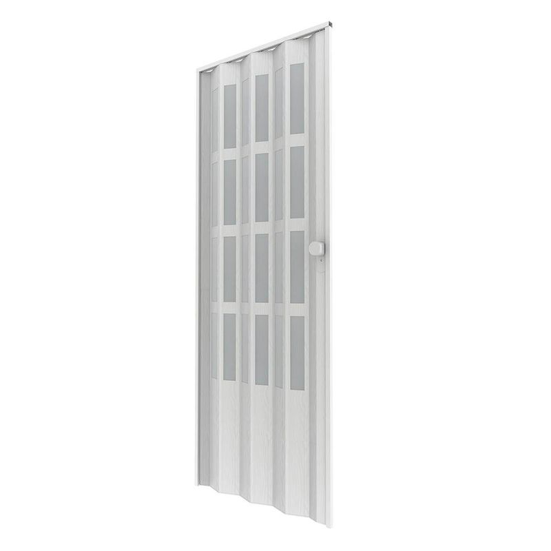 Puerta Plegable de PVC Lugano Blanco 90 X 210 Cm