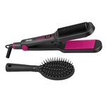Combo Plancha y Cepillo para Cabello