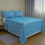Set de 3 Sábanas Infantil Diseño Corazones Full Queen