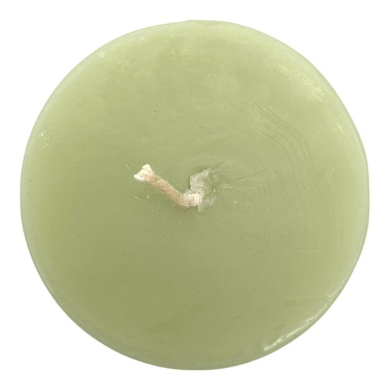 Vela Cilíndrica Grande Pistacho