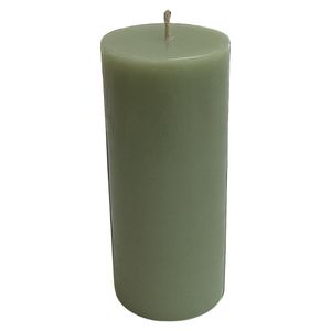 Vela Cilíndrica Grande Pistacho