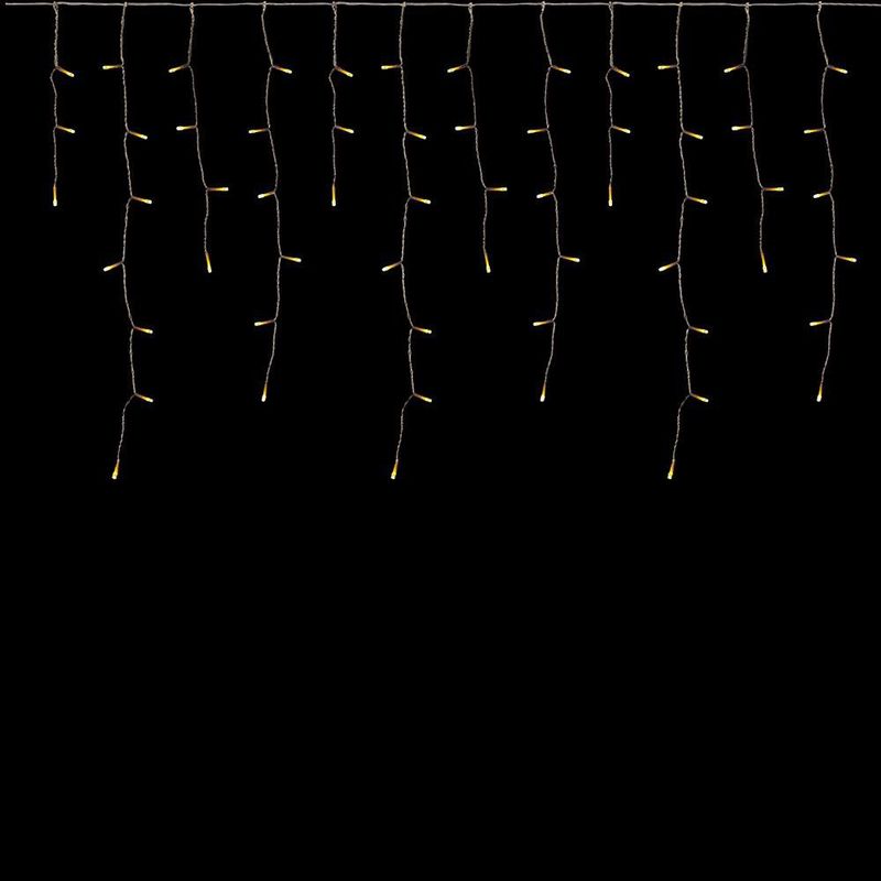 Cortina Cascada LED Blanca Cálida de 400 Luces