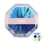Set de Colas para Cabello Rosa 18 Pzas
