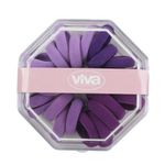 Set de Colas para Cabello Rosa 18 Pzas
