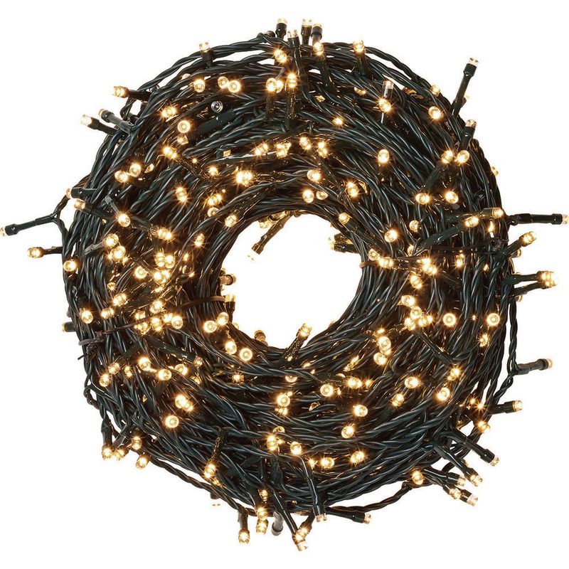 Serie LED Blanca Cálida 1000 Luces y 12 Funciones