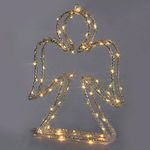 Ángel Decorativo con Luz LED Blanca Cálida