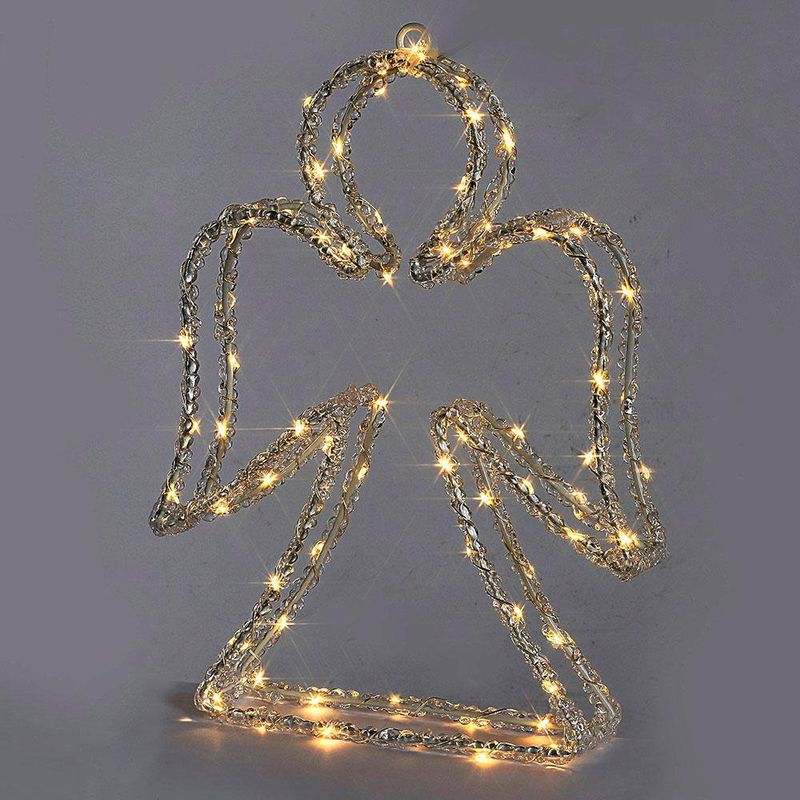 Ángel Decorativo con Luz LED Blanca Cálida