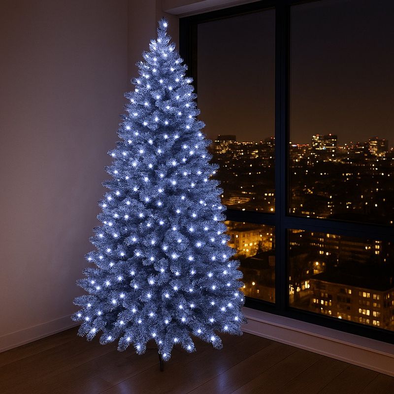 Serie LED Blanca Fría de 300 y 8 Funciones