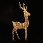 Reno Decorativo con 280 Luces LED Blanca