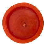 Vela Media Esfera Color Naranja 4 Cm