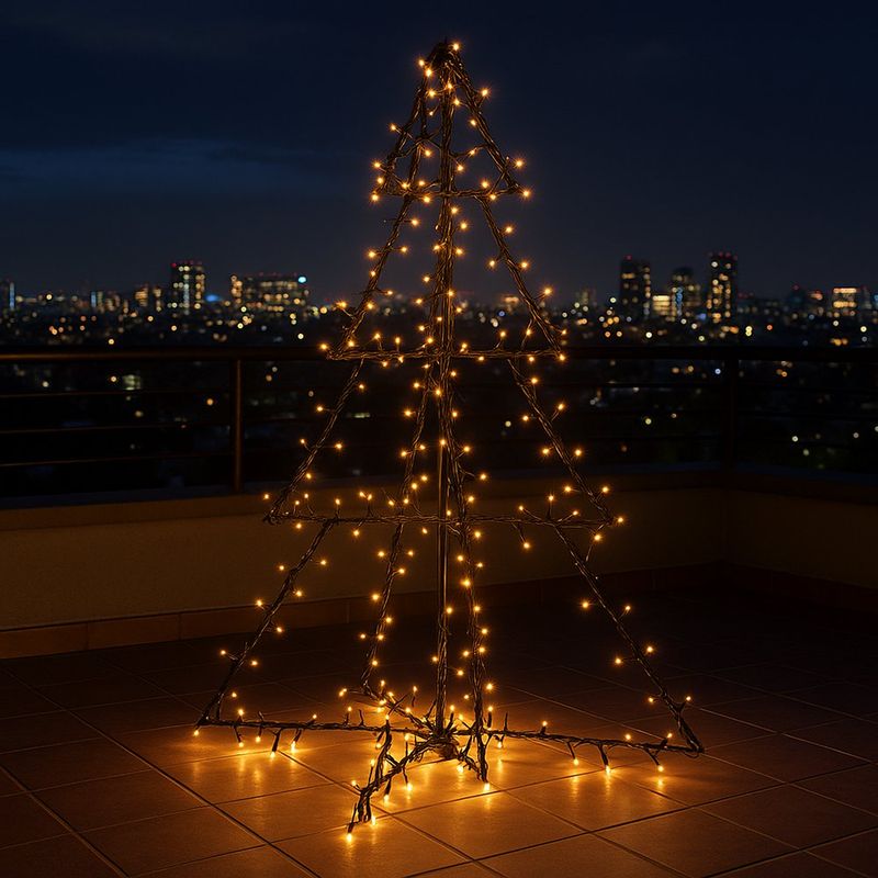 Árbol Plegable con 750 Luces