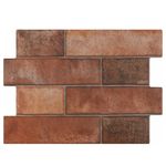 Piso Estilo Ladrillo Brick Mix 36 X 50 Cm