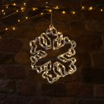 Copo Decorativo con Luz LED Blanca Cálida