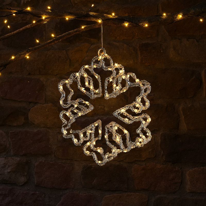 Copo Decorativo con Luz LED Blanca Cálida