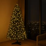 Serie LED Blanca Cálida de 300 Luces Fijas