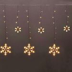Cortina Decorativa de Copos con Luz LED