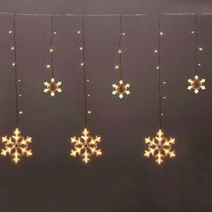 Cortina Decorativa de Copos con Luz LED