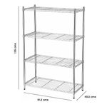 Estantería de Metal 4 Niveles