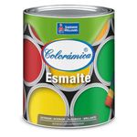 Esmalte Alquídico Brillante Colorámica Aceite Negro 1 L